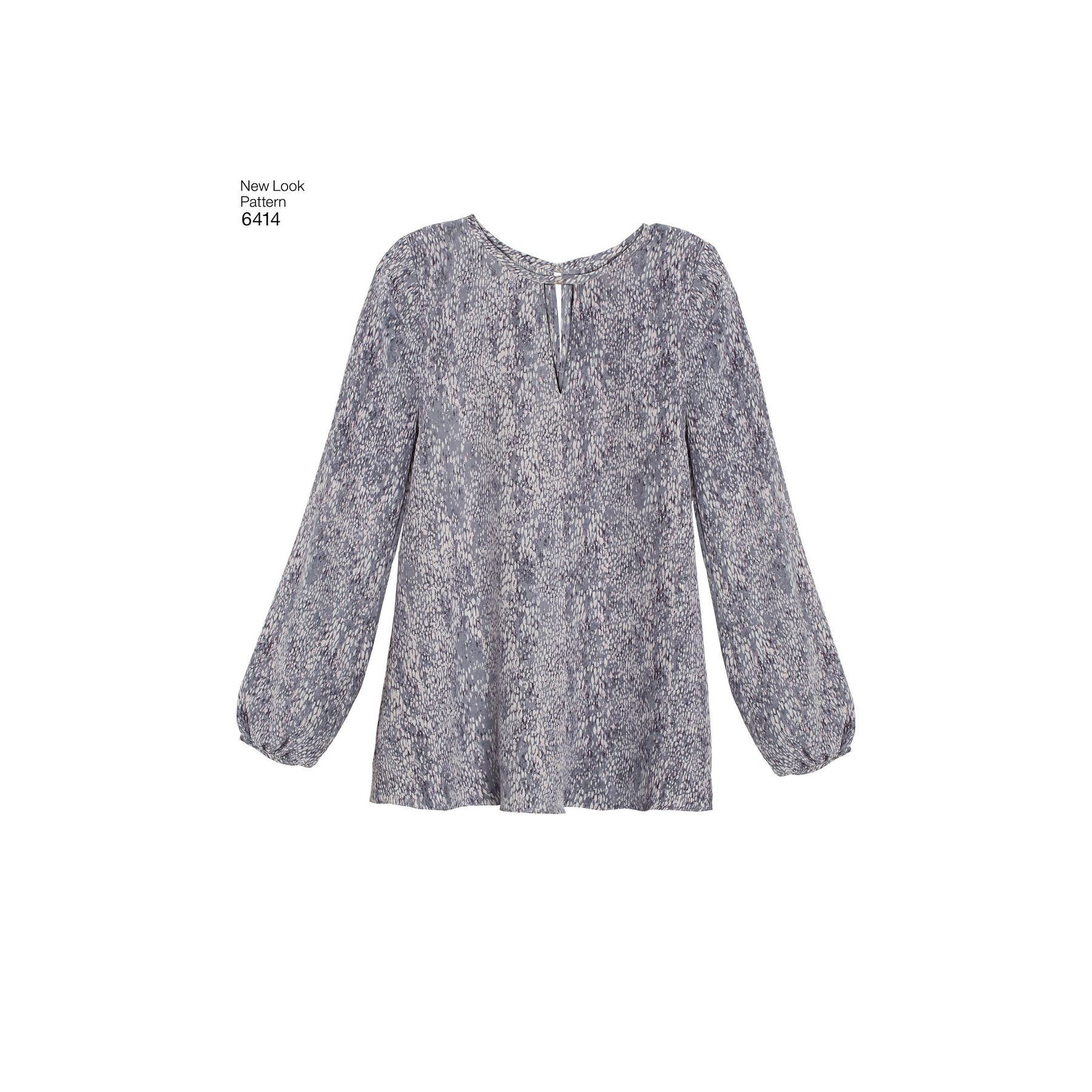 New Look Sewing Pattern N6414 Misses' Tunic and Top with Neckline ...